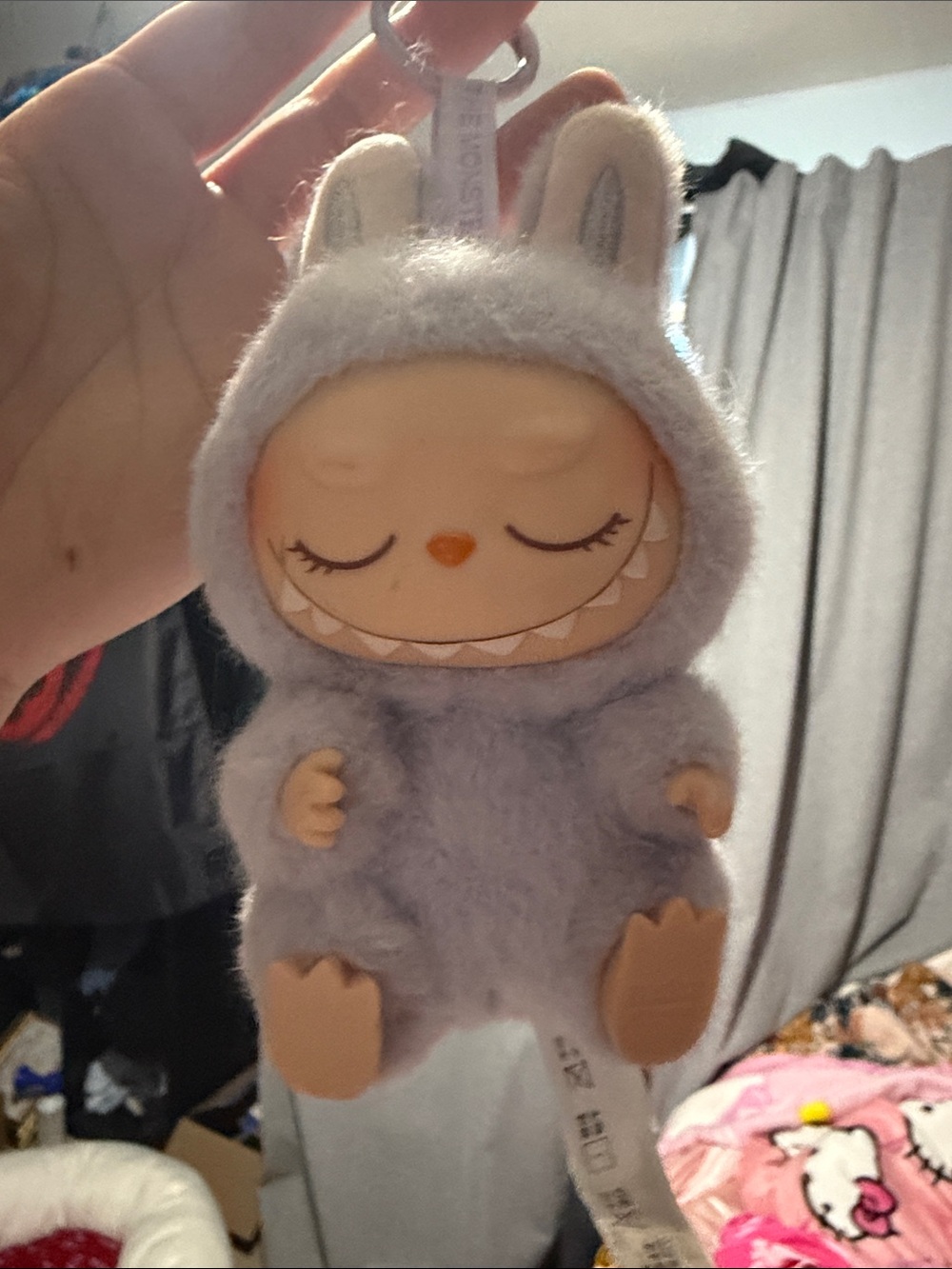 Plush Bunny Keychain - Lavender Small Pets Accessory